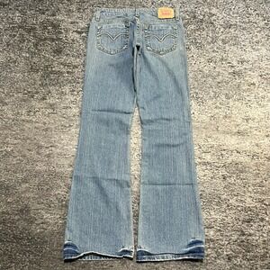 Levi's 518 Superlow Bootcut Jeans Womens 5 (30x32) Blue Western Vintage Y2K